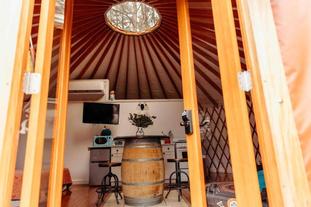 Heated & Ac Yurt Villa Penn Yan Exterior foto